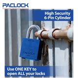 PACLOCK Ultra-Heavy-Duty Aluminum Padlock “UCS-4A” Series