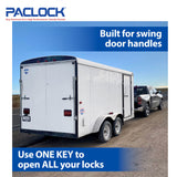 PACLOCK Hidden-Shackle Aluminum Trailer Door Lock “UCS-81A” Series