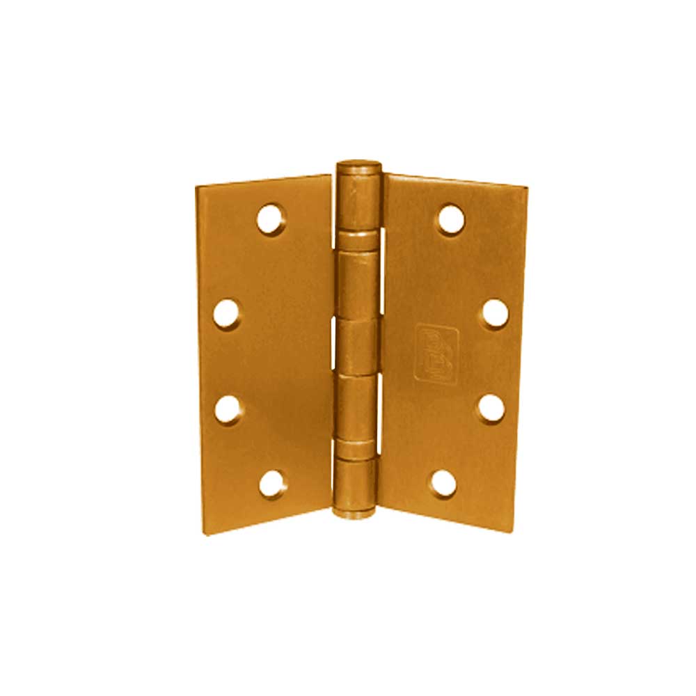 PBB - BB81633 - Ball Bearing Full Mortise 4.5x4.5" 633 US4 Satin Brass Architectural Steel Hinge