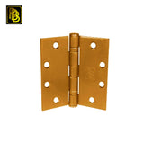 PBB - BB81633 - Ball Bearing Full Mortise 4.5x4.5" 633 US4 Satin Brass Architectural Steel Hinge