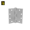 PBB - BB81652N - Ball Bearing Full Mortise 4.5x4.5" 652 US26D Satin Chrome Architectural NRP Steel Hinge