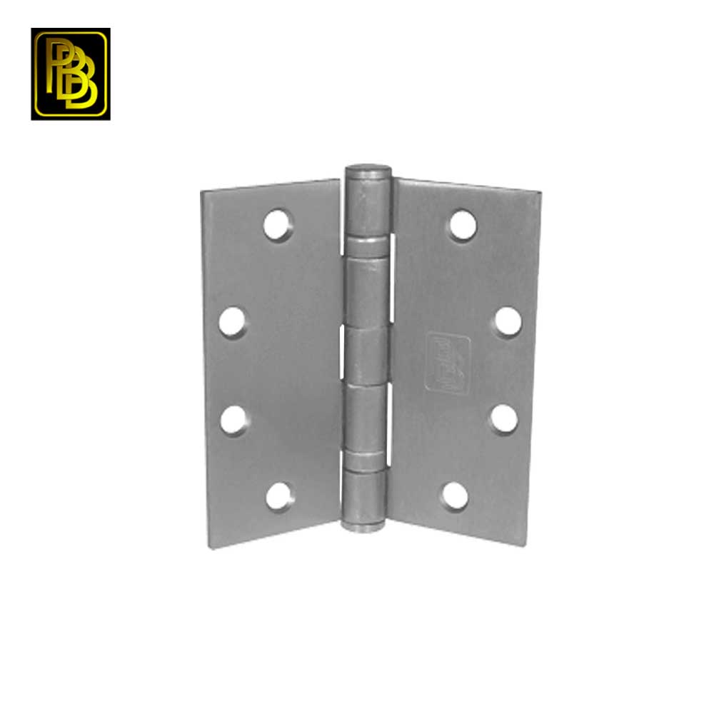 PBB - PB813535652 - Plain Bearing Full Mortise 3.5x3.5" 652 US26D Satin Chrome Architectural Steel Hinge Grade 3