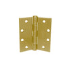 PBB - PB81633 - Plain Bearing Full Mortise 4.5x4.5" 633 US4 Satin Brass Architectural Steel Hinge