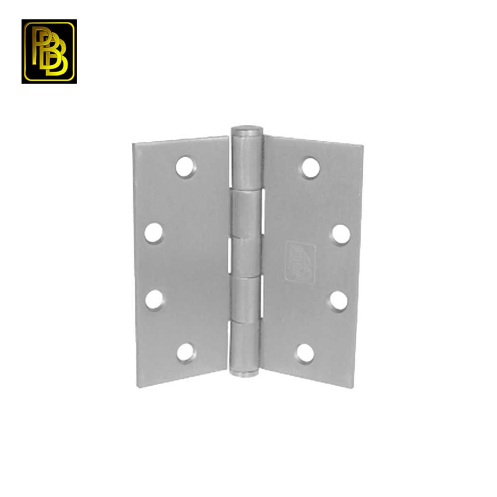 PBB - PB81652 - Plain Bearing Full Mortise 4.5x4.5" 652 US26D Satin Chrome Architectural Steel Hinge