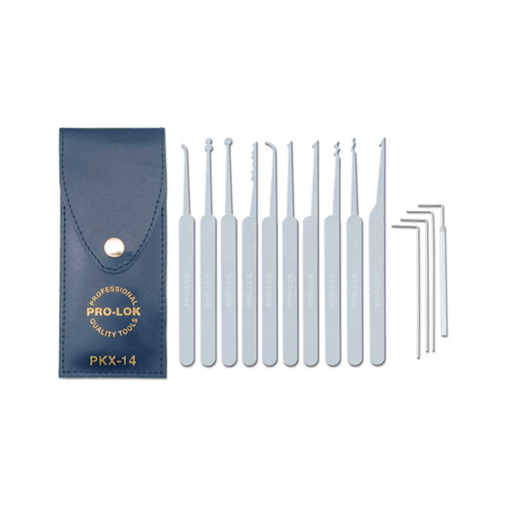 PRO-LOK 14pc Pick Set & Case (PKX-14)