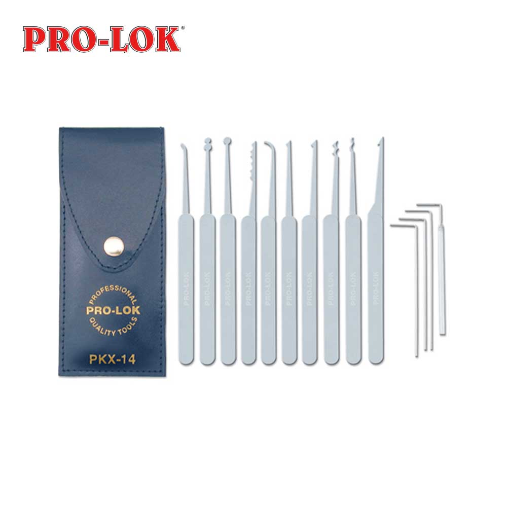 PRO-LOK 14pc Pick Set & Case (PKX-14)