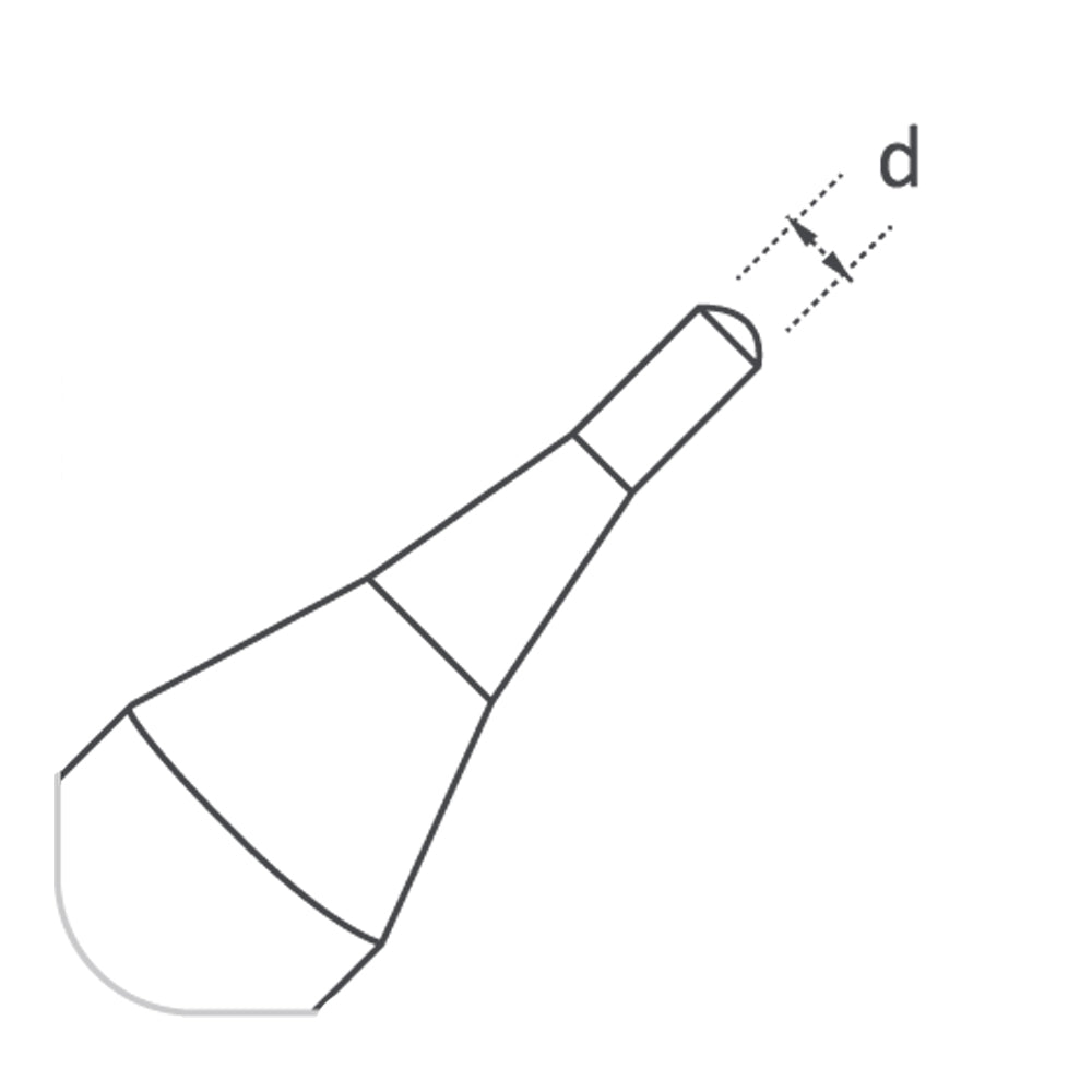 High Grade Carbide 2.5mm Tracer Point for JMA X-Code, Silca Idea - P-1220