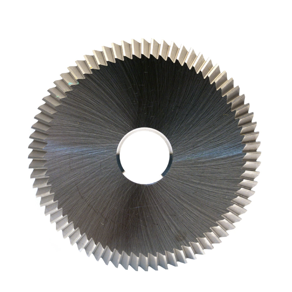 High Grade HSS M35-Coating 60mm (80Â°) Angle Milling Cutter for Gladaid GL & Silca Delta - P-1466