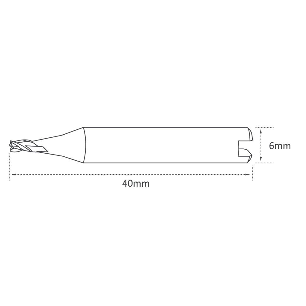 High Grade Carbide 3mm End Mill Cutter for Silca Quattrocode, Silca Triax - P-1716