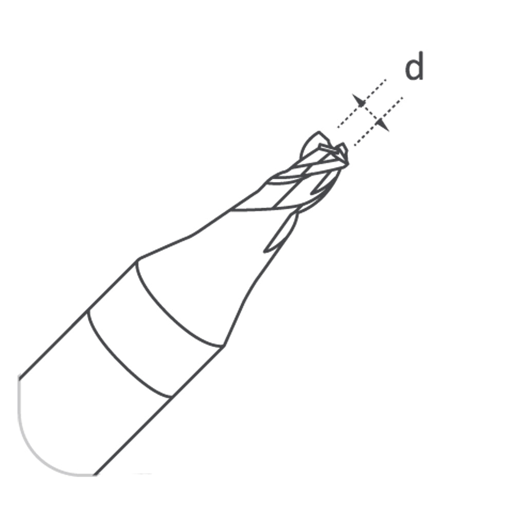 High Grade Carbide 3mm End Mill Cutter for Keyline Bianchi 994 - P-2024