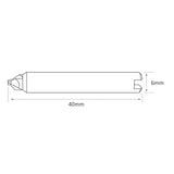 High Grade Carbide 1.5mm End Mill Cutter for Silca Quattrocode & Silca Triax - P-3619