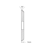 High Grade Solid Carbide 63mm (70Â°) Angle Milling Cutter for JMA, JZ, Keyline & Silca - P-3752