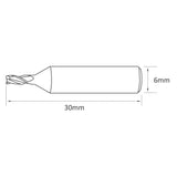 High Grade Carbide 5mm End Mill Cutter for Silca Futura - P-3829