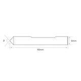 High Grade Carbide 0.8mm (80Â°) Tracer Point for JMA X-Code & Silca Idea - P-4016