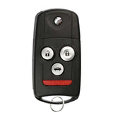 Remote Flip Key Fob for Acura MDX 2007 2008 2009 2010 2011 2012 2013 4B FCC# N5F0602A1A