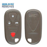 Keyless Remote Fob for Acura TL CL 1999 2000 2001 2002 2003 4B FCC# E4EG8D-444H-A