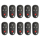 AKS KEYS Aftermarket Keyless Remote Fob for Acura TL CL 1999 2000 2001 2002 2003 4B FCC# E4EG8D-444H-A (10 Pack)