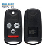 2007 - 2008 Acura TL Flip Key 4B Fob FCC# OUCG8D-439H-A