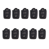 AKS KEYS Aftermarket Remote Fob for Audi 1997 1998 1999 2000 2001 2002 2003 2004 2005 2006 4B Part # 4D0837231-P (10 Pack)