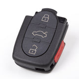 AKS KEYS Aftermarket Remote Fob for Audi 1997 1998 1999 2000 2001 2002 2003 2004 2005 4B Part # 4D0837231E