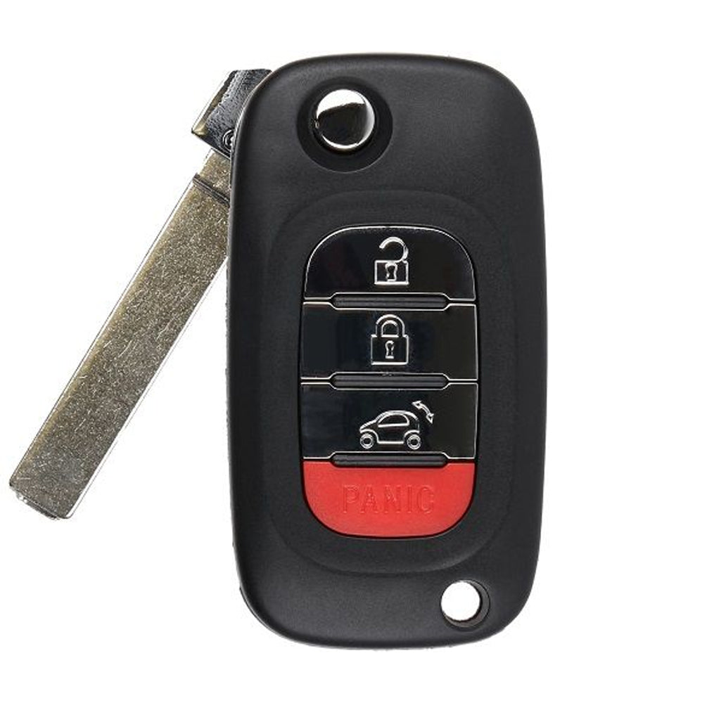 2015 - 2017 Smart ForTwo ForFour (W453) Flip Key FCC# CWTWB1G767 - Aftermarket