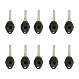 AKS KEYS Aftermarket Remote Key Fob for BMW 2000 2001 2002 2003 3B FCC# LX8 FZV - 315Mhz (10 Pack)