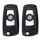 AKS KEYS Aftermarket Smart Remote Key Fob for BMW FEM 2013 2014 2015 2016 2017 2018 3B FCC# YGOHUF5767 -433 (2 Pack)