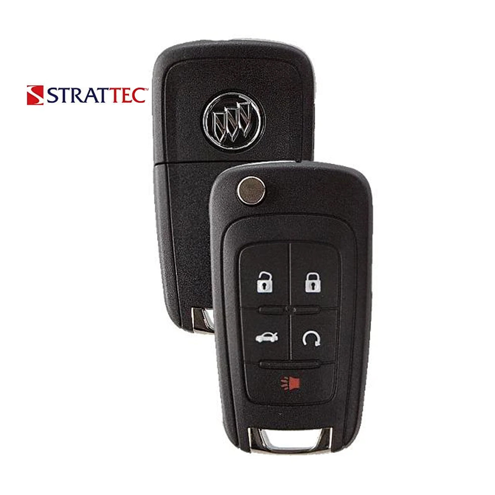 Remote Flip Key Fob PEPS for Buick 2010 2011 2012 2013 2014 2015 2016 2017 5B FCC# P4O9MK74946931