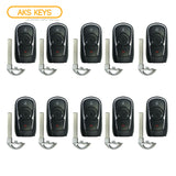 AKS KEYS Aftermarket Smart Remote Key Fob for Buick Encore 2017 2018 2019 2020 2021 3B FCC# HYQ4AA (10 Pack)