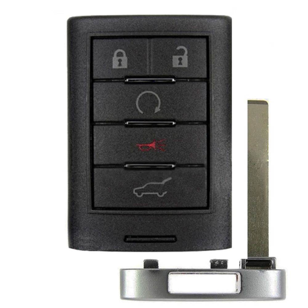 2010  - 2015 Cadillac SRX Smart Key 5B Fob FCC# NBG009768T - 22865375