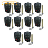 AKS KEYS Aftermarket Smart Key Fob for Cadillac Escalade 2015 2016 2017 2018 2019 2020 6B FCC# HYQ2AB (10 Pack)