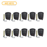 AKS KEYS Aftermarket Smart Key Fob for Cadillac XT4 XT5 XT6 2017 2018 2019 2020 5B FCC# HYQ2EB (10 Pack)