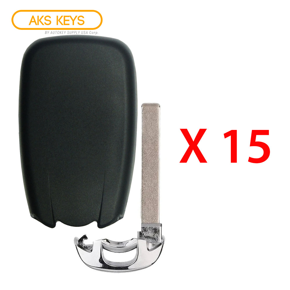 2016 - 2021 Chevrolet Smart Key 4B Fob FCC# HYQ4AA (15 Pack)