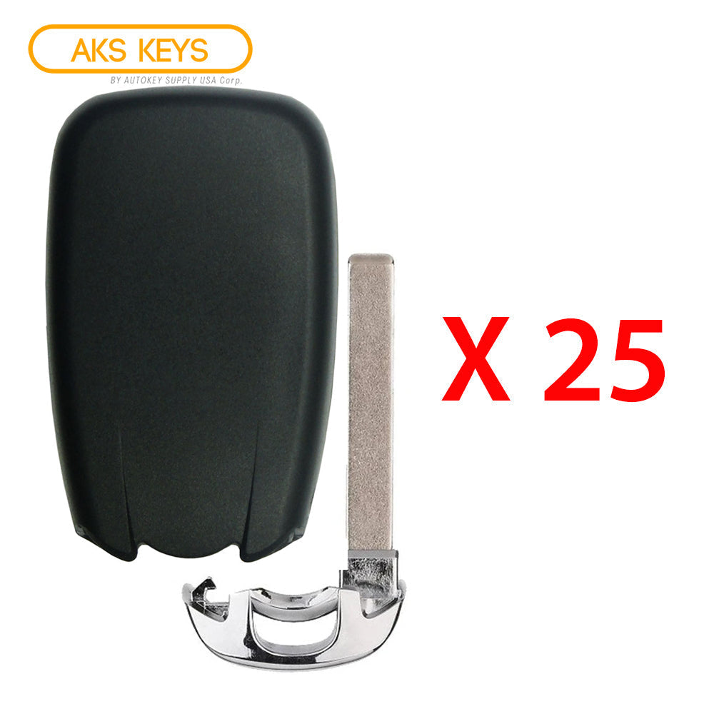 2016 - 2021 Chevrolet Smart Key 4B Fob FCC# HYQ4AA (25 Pack)