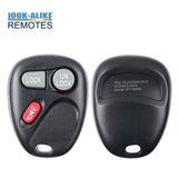 1998 - 2002 Chevrolet GMC Oldsmobile Keyless Entry 3B Fob FCC# KOBUT1BT