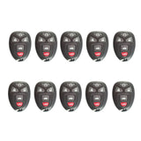 AKS KEYS Aftermarket Remote Fob for Buick Cadillac Chevrolet 2006 2007 2008 2009 2010 2011 2012 2013 2014 2015 2016 OUC60221 (10 Pack)