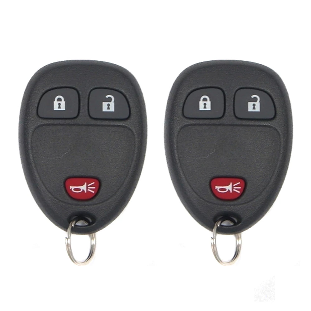 AKS KEYS Aftermarket Keyless Entry Remote Fob for GM 2007 -2021 3B FCC# OUC60221 / OUC60270 (2 Pack)