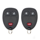 AKS KEYS Aftermarket Keyless Entry Remote Fob for GM 2007 -2021 3B FCC# OUC60221 / OUC60270 (2 Pack)