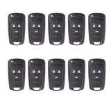 2010 - 2021 Chevrolet Flip Key Fob 4B FCC# OHT01060512 - Aftermarket (10 Pack)