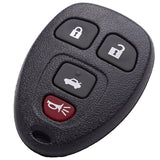 2004 - 2012 Buick Chevrolet Pontiac Saturn Keyless Entry 4B Fob FCC# KOBGT04A