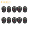 AKS KEYS Aftermarket Keyless Entry Remote Fob for GM 2003 2004 2005 2006 2007 3B FCC# LHJ011 (10 Pack)