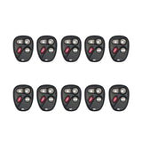 AKS KEYS Aftermarket Keyless Remote Fob for Chevrolet Cadillac 2000 2001 2002 2003 2004 2005 2006 2007 4B FCC# L2C0005T (10 Pack)