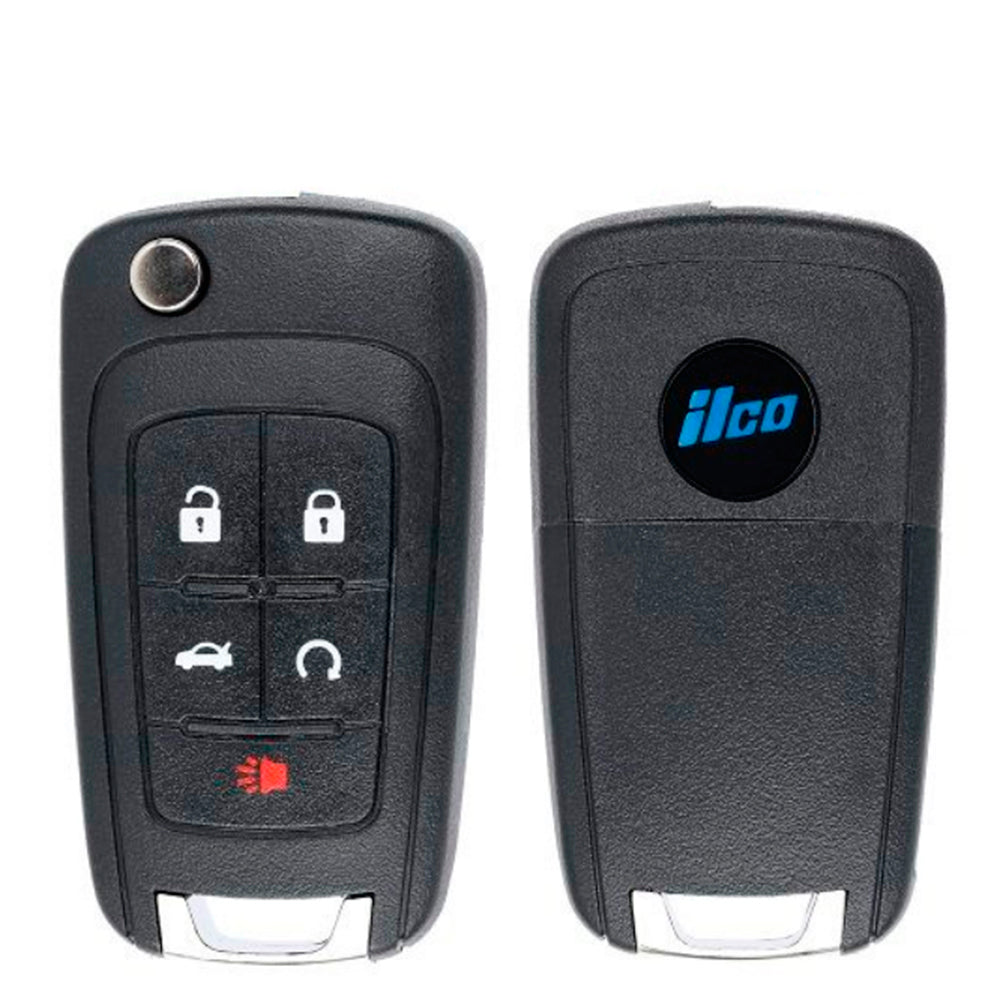 2012 - 2021 Chevrolet Flip Key Fob 5B PEPS FCC# OHT05918179 - 5921873