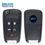 2012 - 2021 Chevrolet Flip Key Fob 5B PEPS FCC# OHT05918179 - 5921873