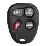 1997 - 2000 Buick Oldsmobile Pontiac Keyless Entry 4B Fob FCC# ABO0204T