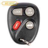 1997 - 2000 Buick Oldsmobile Pontiac Keyless Entry 4B Fob FCC# ABO0204T