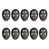 AKS KEYS Aftermarket Keyless Remote Fob for GM 2002 2003 2004 2005 5B FCC# L2C0007T (10 Pack)