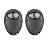 AKS KEYS Aftermarket Keyless Remote Fob for GM 2002 2003 2004 2005 2B FCC# L2C0007T (2 Pack)