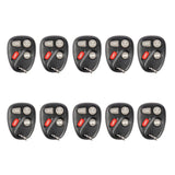 AKS KEYS Aftermarket Keyless Entry Remote Fob for GM 1996 1997 1998 1999 2000 2001 2002 2003 2004 2005 4B FCC# KOBUT1BT (10 Pack)