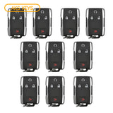 AKS KEYS Aftermarket Keyless Remote Fob for Chevrolet 2015 2016 2017 2018 2019 2020 2021 4B FCC# M3N32337100 (10 Pack)